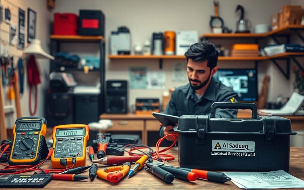 فني كهربائي شاطر بالكويت تركيب وصيانة